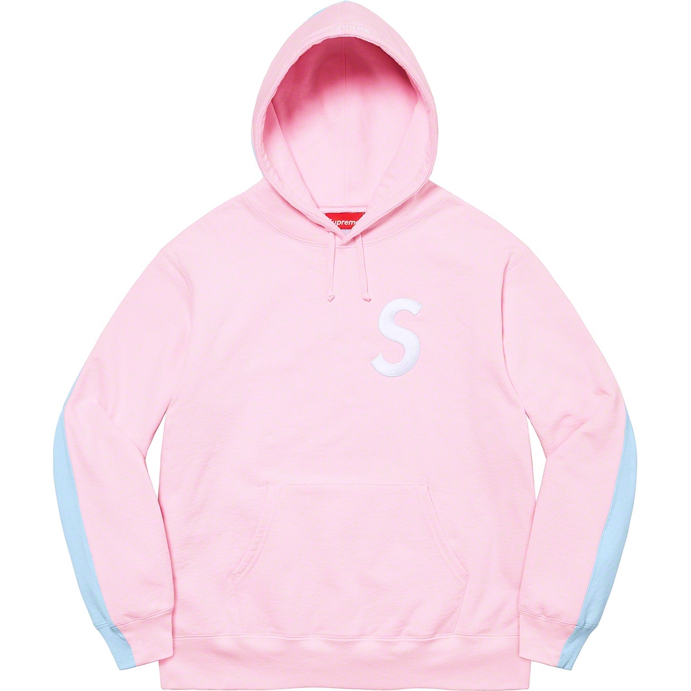 S Logo Split Hooded Sweatshirt view 10